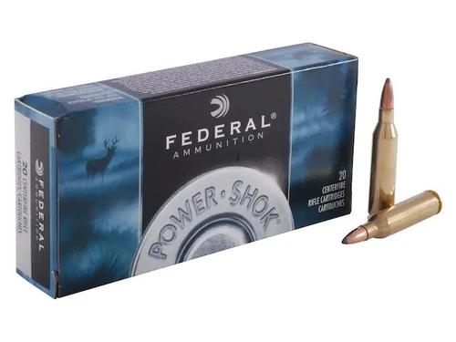 Federal Power-Shok .243 Winchester 80 gr Speer Hot-Cor Soft Point 20 rds.