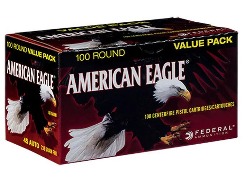 Federal American Eagle .45 ACP 230 gr FMJ 100 rds.