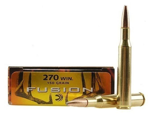 Federal Fusion .270 Winchester 150 gr Bonded Soft Point 20 rds.