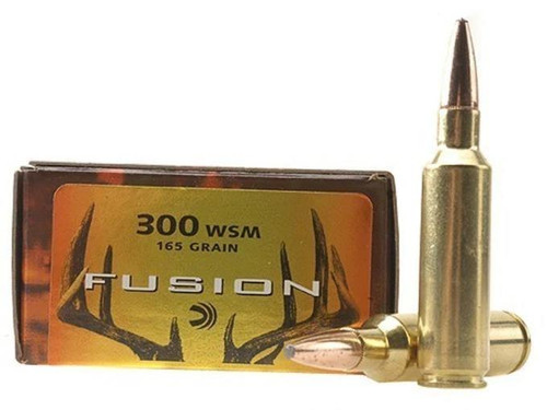Federal Fusion .300 Winchester Short Magnum 165 gr Spitzer Boat Tail 20 rds. Federal Fusion .300 Winchester Short Magnum 165 gr Spitzer Boat Tail 20 rds.