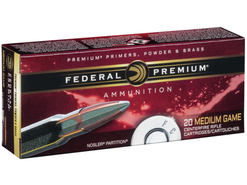 Federal Vital-Shok .300 Winchester Magnum 180 gr Nosler Partition 20 rds.