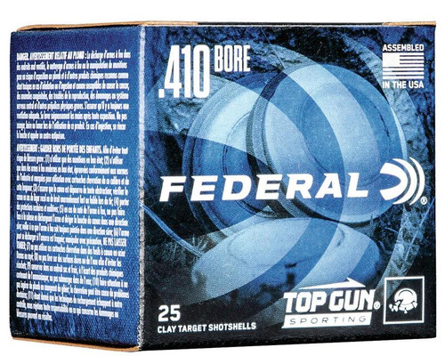 Federal Top Gun Sporting .410 Bore 2-1/2" #8 25 rds.