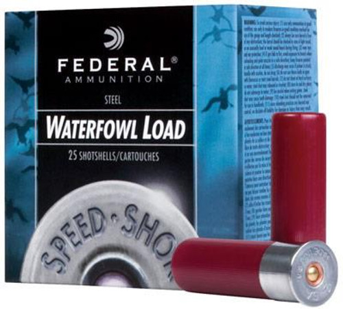Federal Speed Shok Waterfowl 12 Gauge 3" 1-1/8 oz. #BB Shotshells 25 rds. Federal Speed Shok Waterfowl 12 Gauge 3" 1-1/8 oz. #BB Shotshells 25 rds.