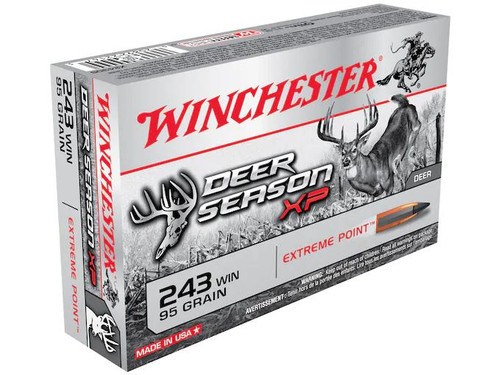 Winchester Deer Season XP .243 Winchester 95 gr Extreme Point Polymer Tip 20 rds.