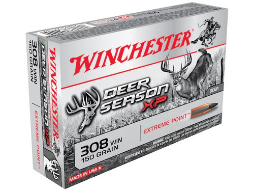 Winchester Deer Season XP .308 Winchester 150 gr Extreme Point Polymer Tip 20 rds.