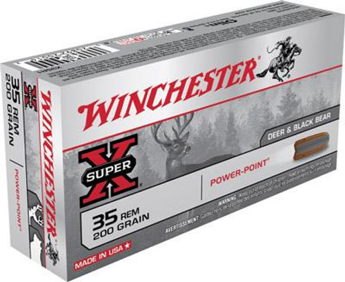 Winchester Super-X .35 Remington 200 gr P Point 20 rds.