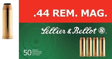 Sellier & Bellot .44 Remington Magnum 240 gr Soft Point 50 rds.