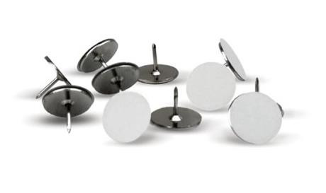 HME Reflective Tacks 50 Pack White