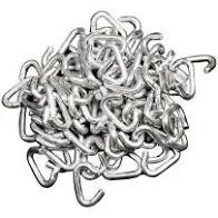 LEM 3/8" Hog Rings 100 Count