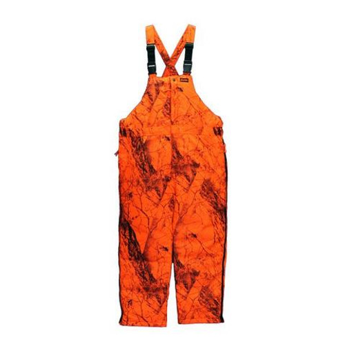 Gamehide Deerhunter Insulated Orange Camo Bibs
