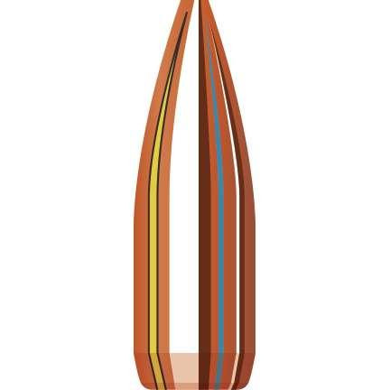 Hornady Match Bullets 22 Caliber .224 Diameter 52 Grain Hollow Point Boat Tail Box of 100