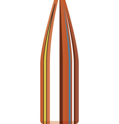Hornady Match Bullets 22 Caliber .224 Diameter 53 Grain Hollow Point Box of 100
