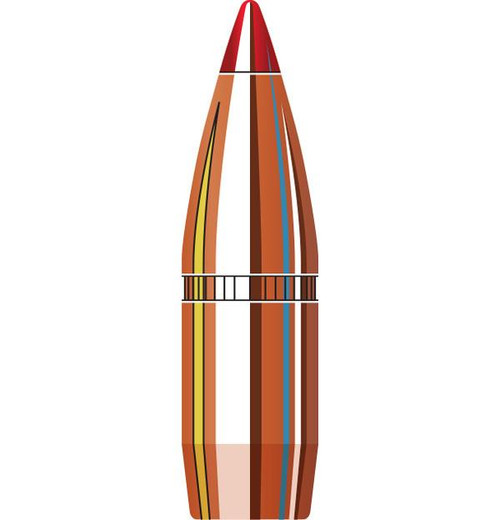 Hornady V-MAX Bullets 270 Caliber .277 Diameter 110 Grain with Cannelure Box of 100