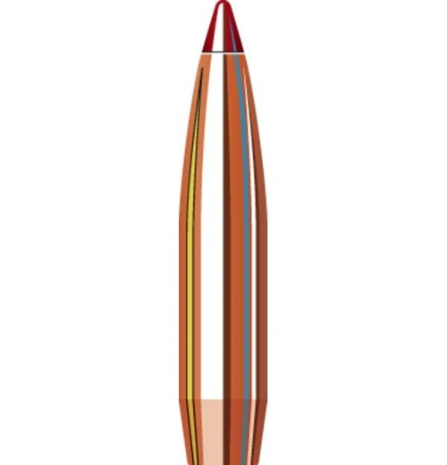 Hornady 6MM Caliber .243 Diameter 108 Grain ELD Match Bullets Polymer Tip Boat Tail Box of 100