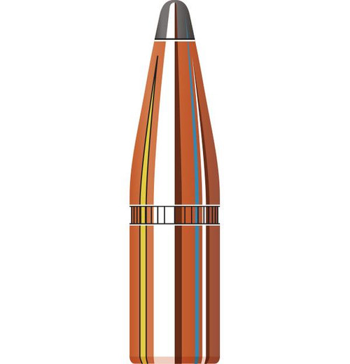 Hornady InterLock Bullets 270 Caliber .277 Diameter 130 Grain Spire Point Box of 100
