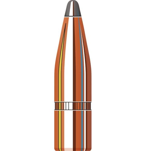 Hornady InterLock Bullets 284 Caliber, 7mm .284 Diameter 139 Grain Spire Point Box of 100