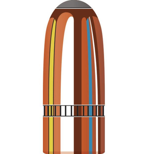 Hornady InterLock Bullets 35 Caliber .358 Diameter 200 Grain Round Nose Box of 100 Hornady InterLock Bullets 35 Caliber .358 Diameter 200 Grain Round Nose Box of 100