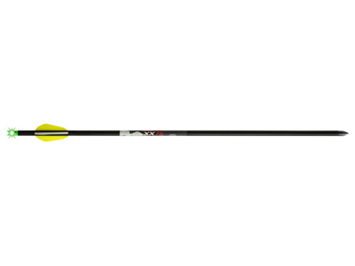 Wicked Ridge XX75 20" Aluminum Arrows with Lighted Alpha Bright Nocks Pack of 3 Wicked Ridge XX75 20" Aluminum Arrows with Lighted Alpha Bright Nocks Pack of 3