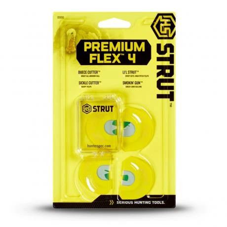 Hunters Specialties Premium Flex 4 Turkey Call Pack of 4