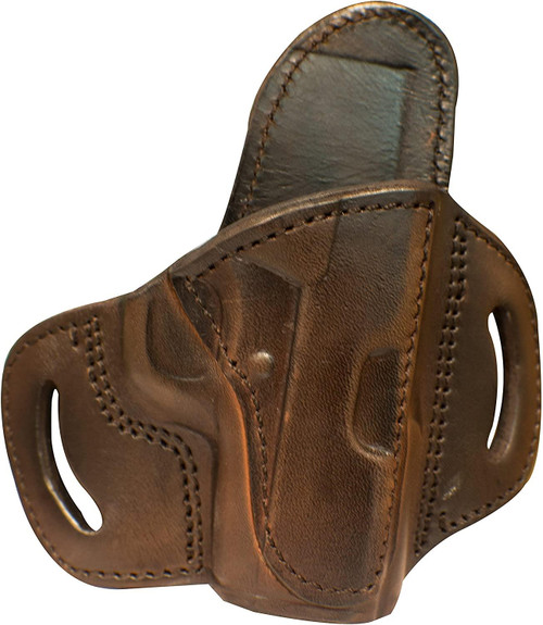 Tagua Gun Leather Quick Draw S&W J Frame/Ruger LCR/Bodyguard 38, Right Hand, Brown