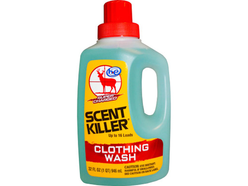 Wildlife Research Center Super Charged Scent Killer Scent Elimination Laundry Detergent Liquid 32 Ounce