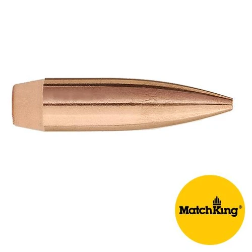 Sierra MatchKing Bullets 243 Caliber, 6mm .243 Diameter 70 Grain Hollow Point Boat Tail Box of 100