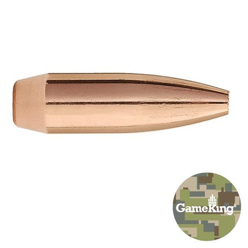 Sierra GameKing Bullets 25 Caliber (257 Diameter) 90 Grain Hollow Point Boat Tail Box of 100