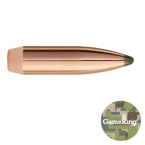 Sierra GameKing Bullets 25 Caliber (257 Diameter) 117 Grain Spitzer Boat Tail Box of 100