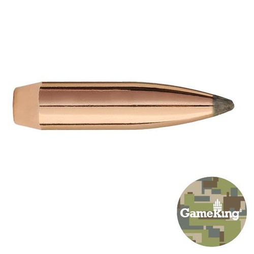Sierra GameKing Bullets 284 Caliber, 7mm (284 Diameter) 160 Grain Spitzer Boat Tail Box of 100