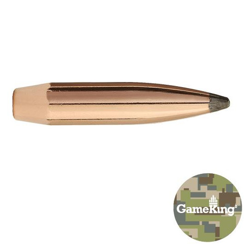 Sierra GameKing Bullets 284 Caliber, 7mm (284 Diameter) 175 Grain Spitzer Boat Tail Box of 100
