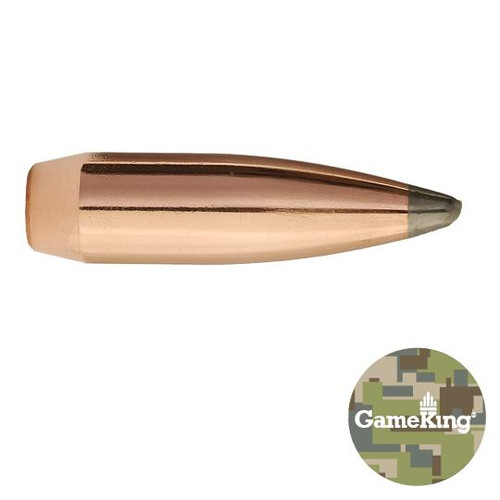 Sierra GameKing Bullets 30 Caliber (308 Diameter) 165 Grain Spitzer Boat Tail Box of 100