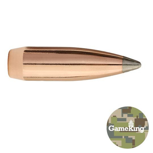 Sierra GameKing Bullets 338 Caliber (338 Diameter) 215 Grain Spitzer Boat Tail Box of 50