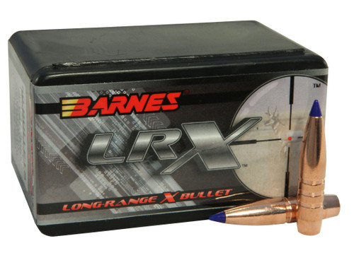 Barnes LRX Long-Range Hunting Bullets 30 Caliber (308 Diameter) 200 Grain LRX Boat Tail Lead-Free Box of 50