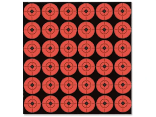 Birchwood Casey Target Spots 1" Fluorescent Red Package of 360