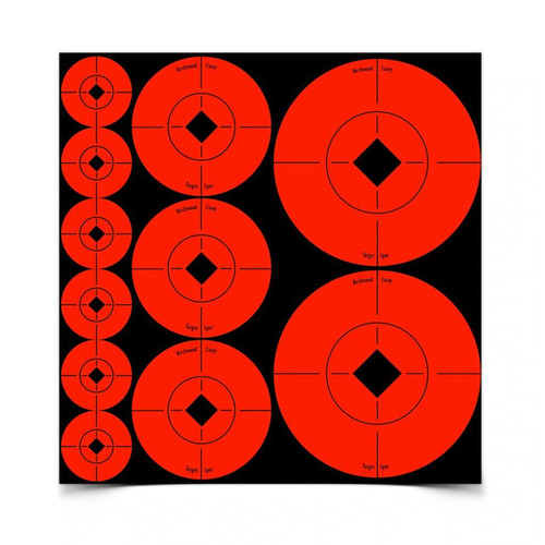 Target Spots®  Assorted Size Orange Targets