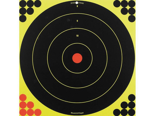 Birchwood Casey Shoot-N-C 17.25" Target Bullseye with Pasters