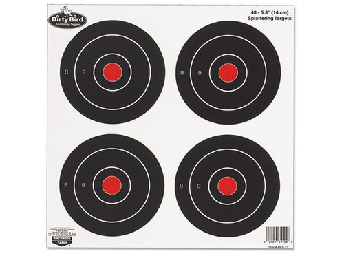 Birchwood Casey 6” Dirty Bird Bullseye Targets