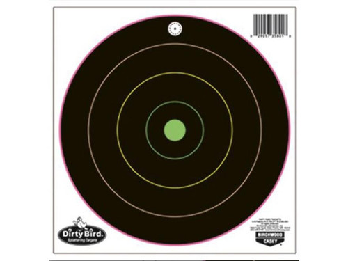 Birchwood Casey Dirty Bird Multi-Color Bullseye Target Birchwood Casey Dirty Bird Multi-Color Bullseye Target