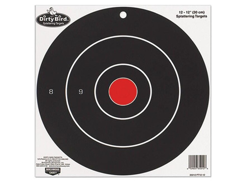 Birchwood Casey Dirty Bird Multi-Color Bullseye Target 25 pack Birchwood Casey Dirty Bird Multi-Color Bullseye Target 25 pack