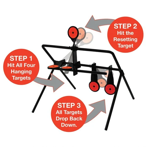 Birchwood Casey World of Target Gallery Resetting Rimfire Target