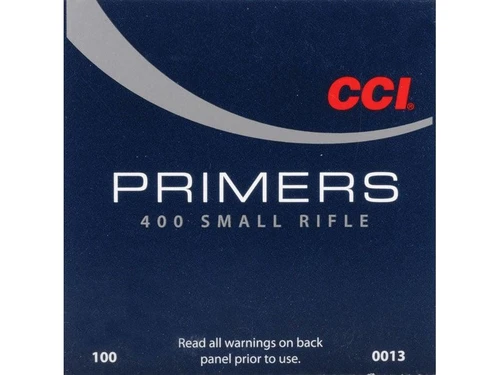 CCI Small Rifle Primers #400 Box of 100 (1 Tray of 100)