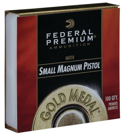 Federal Premium Gold Medal Small Pistol Magnum Match Primers #200M Box of 100 (1 Tray of 100)