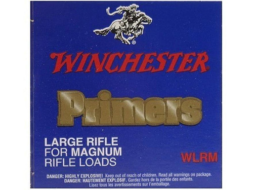 Winchester Large Rifle Magnum Primers #8-1/2M Box of 100 (1 Tray of 100)