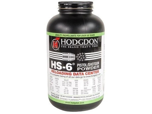 Hodgdon HS6 Smokeless Gun Powder 1LB