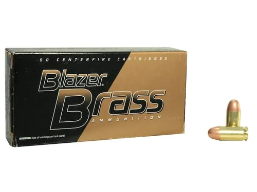 Blazer Brass Ammunition 380 ACP 95 Grain Full Metal Jacket #5202