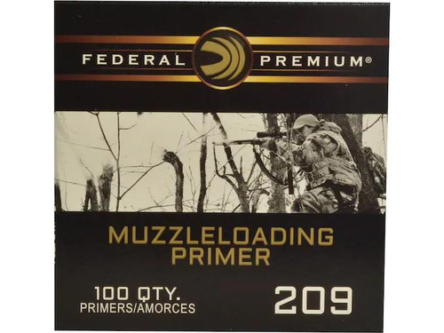 Federal Primers #209 Muzzleloading 100 Primers