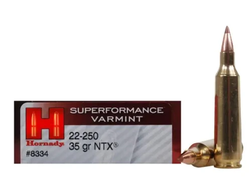 Hornady Superformance Varmint .22-250 Remington 35 gr NTX Lead-Free 20 rds.