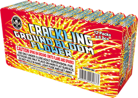 Crackling Ground Bloom Flower - 12 Pack