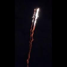 50mm White Glittering Comet