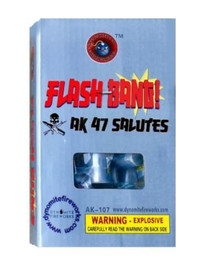 AK47 Flash Bang Silver Salutes
